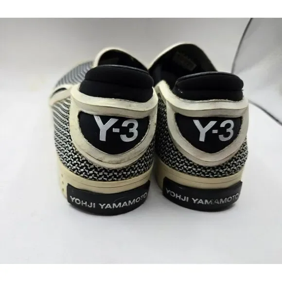 Y-3 Yohji Yamamoto x Adidas Mens Laver Slip On Low Sneakers 2014 Size 8.5 RARE**